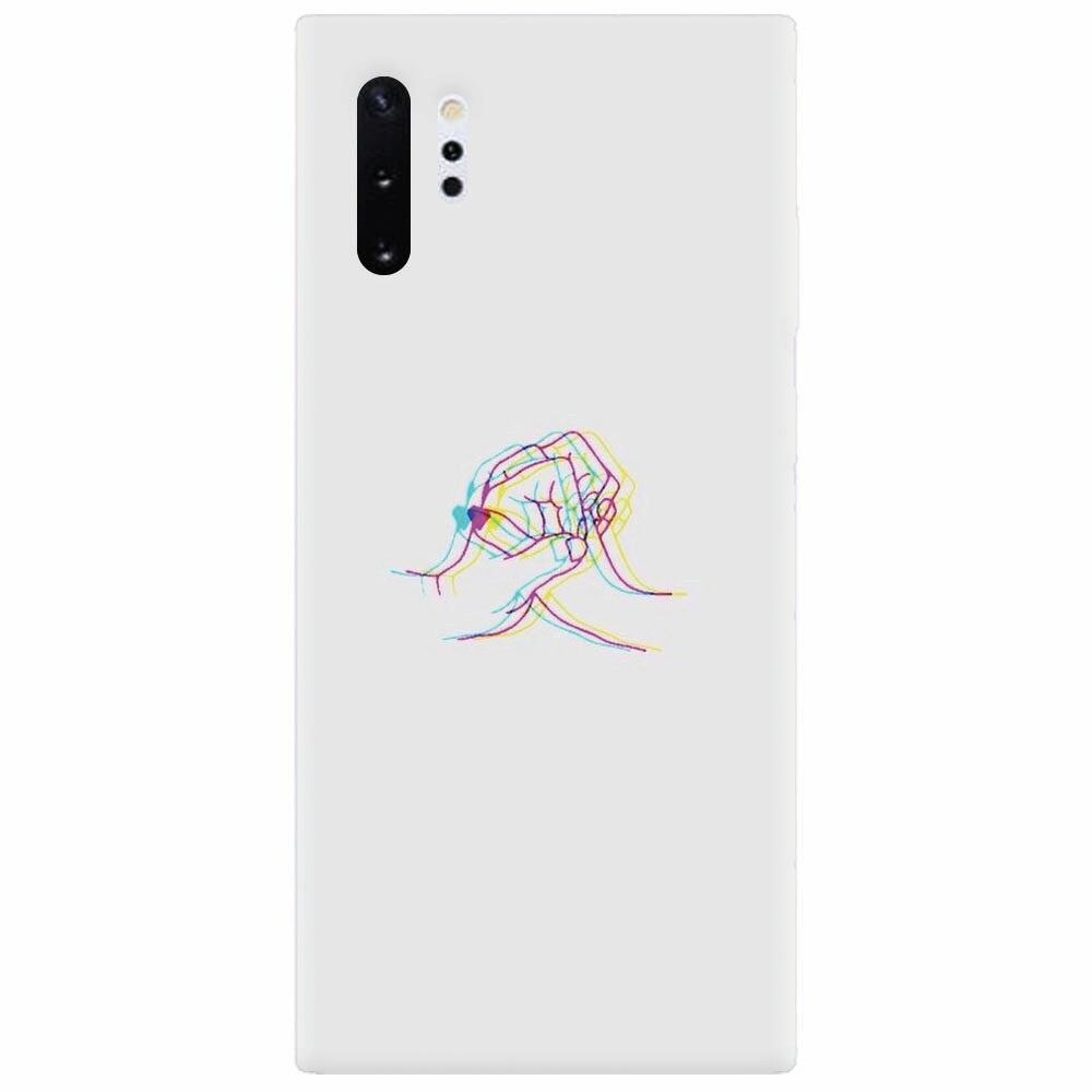 Husa silicon pentru Samsung Galaxy Note 10 Plus, With Love