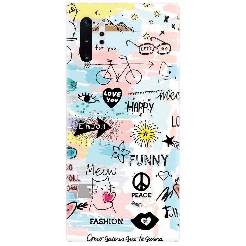 Husa silicon pentru Samsung Galaxy Note 10 Plus, Enjoy