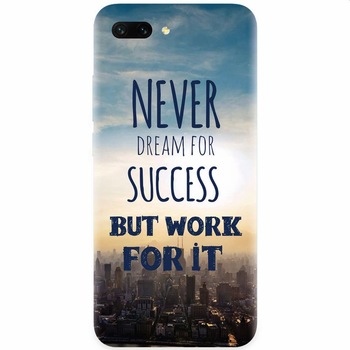 Husa silicon pentru Honor 10, Never Dream Husa silicon pentru Honor 10, Never Dream