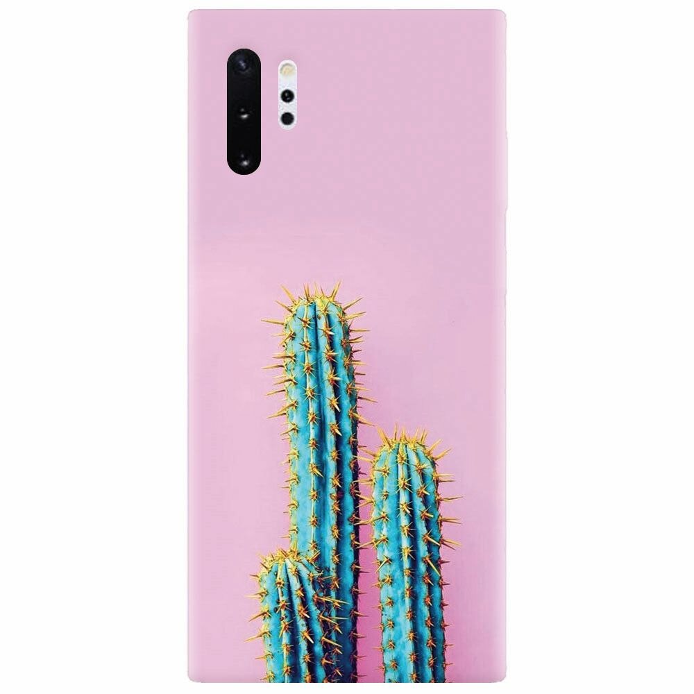 Husa silicon pentru Samsung Galaxy Note 10 Plus, Cactus 102