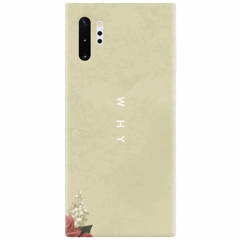 Husa silicon pentru Samsung Galaxy Note 10 Plus, Why