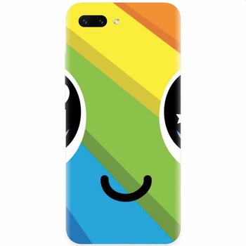 Husa silicon pentru Honor 10, Happy Face Husa silicon pentru Honor 10, Happy Face