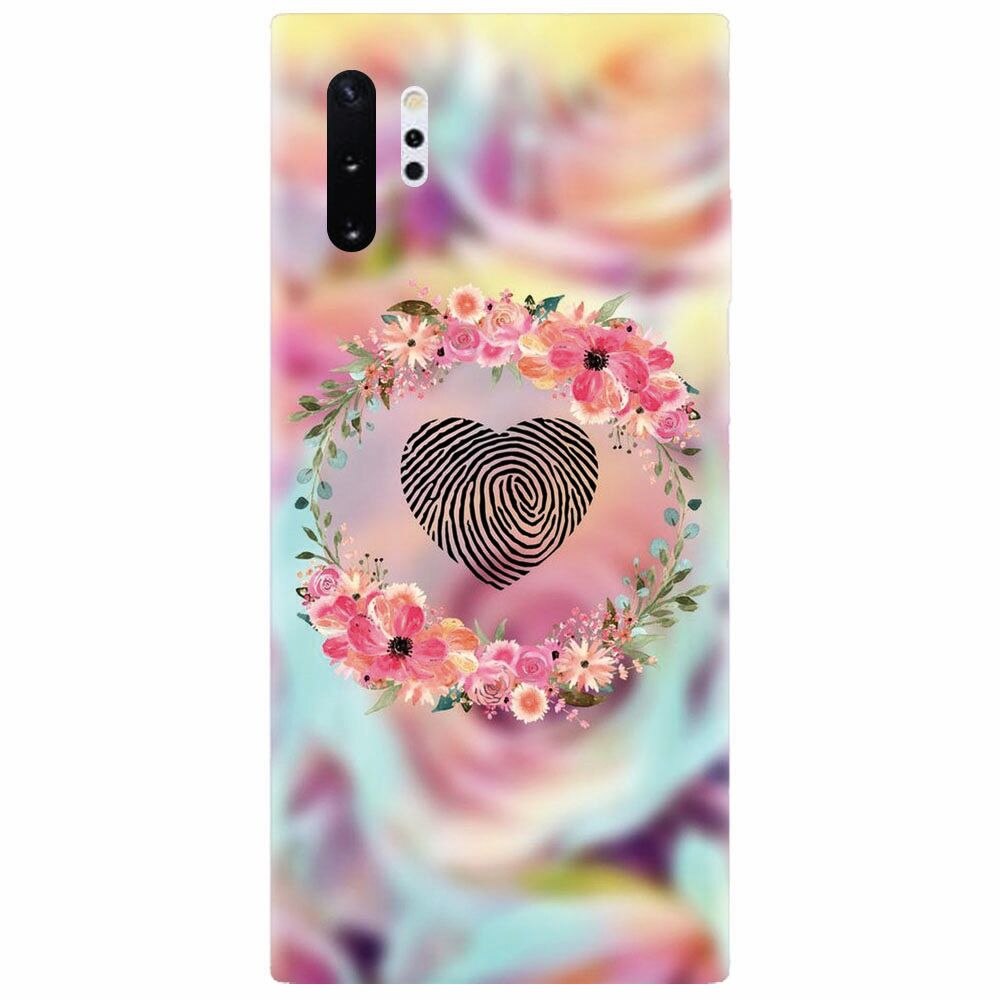 Husa silicon pentru Samsung Galaxy Note 10 Plus, Fingerprint