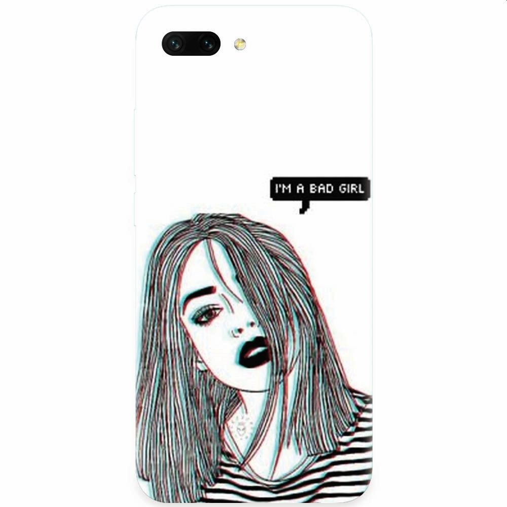 Husa silicon pentru Honor 10, Im A Bad Girl