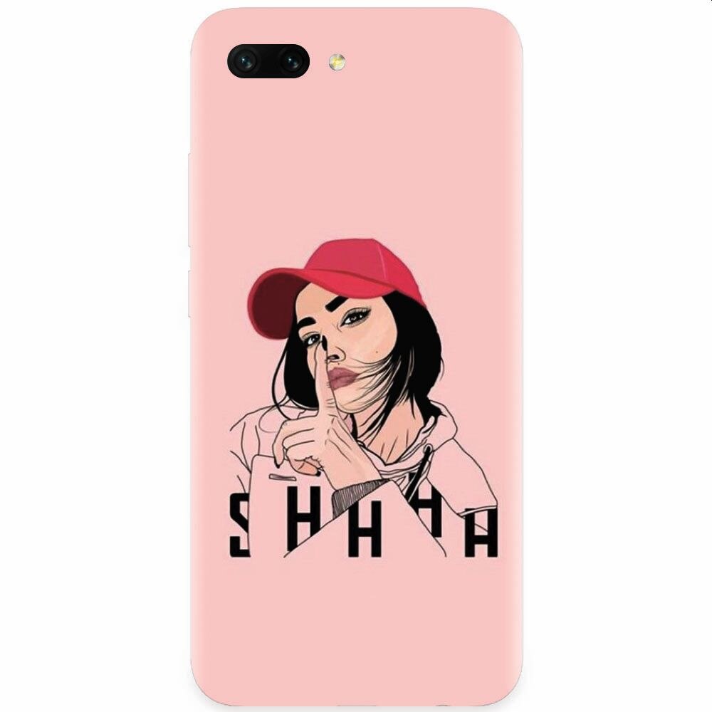 Husa silicon pentru Honor 10, Shhh