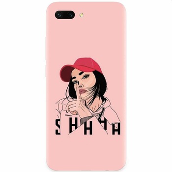 Husa silicon pentru Honor 10, Shhh Husa silicon pentru Honor 10, Shhh