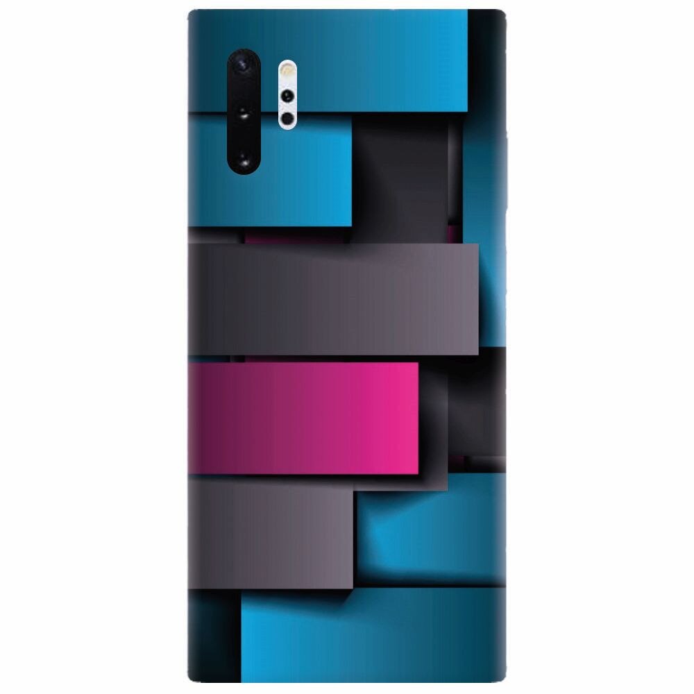 Husa silicon pentru Samsung Galaxy Note 10 Plus, Cool Abstract