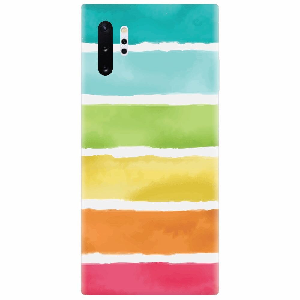 Husa silicon pentru Samsung Galaxy Note 10 Plus, Watercolors