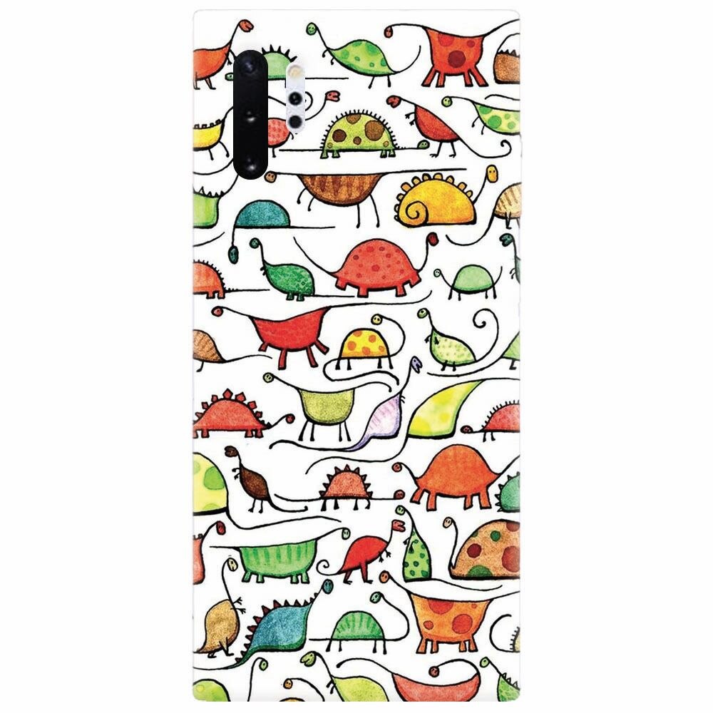 Husa silicon pentru Samsung Galaxy Note 10 Plus, Dino