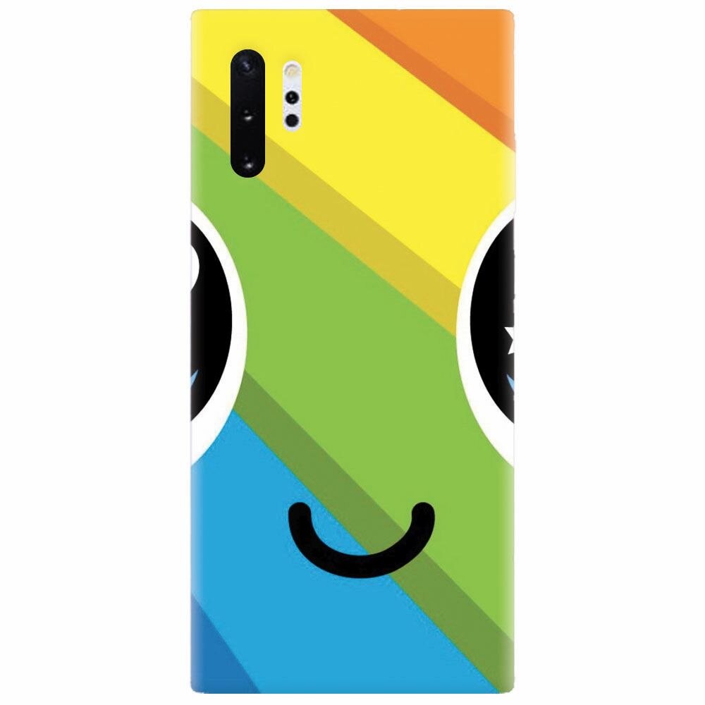 Husa silicon pentru Samsung Galaxy Note 10 Plus, Happy Face