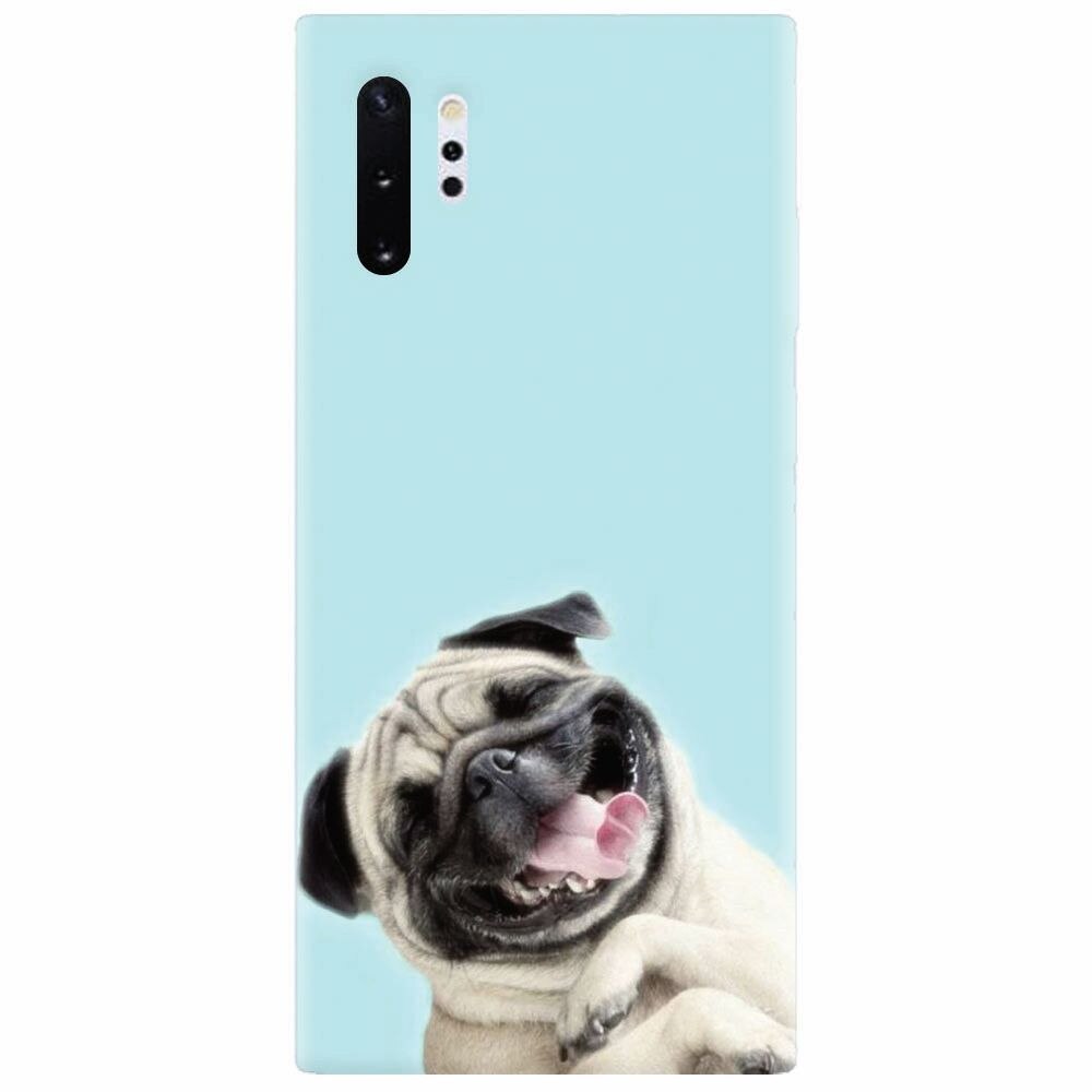 Husa silicon pentru Samsung Galaxy Note 10 Plus, Happy Dog