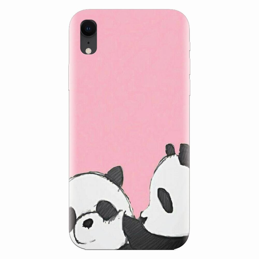 Husa silicon pentru Apple Iphone XR, Panda