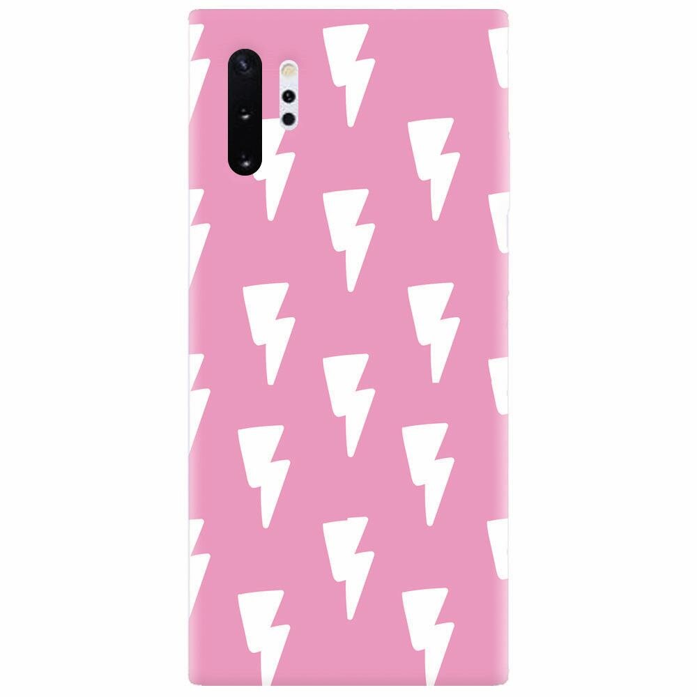 Husa silicon pentru Samsung Galaxy Note 10 Plus, Electric Pink