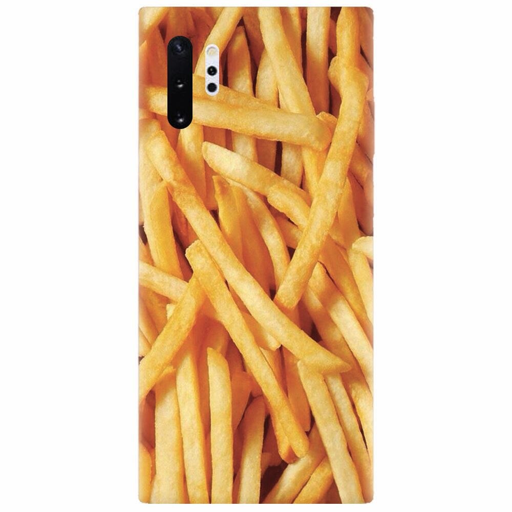 Husa silicon pentru Samsung Galaxy Note 10 Plus, Fries