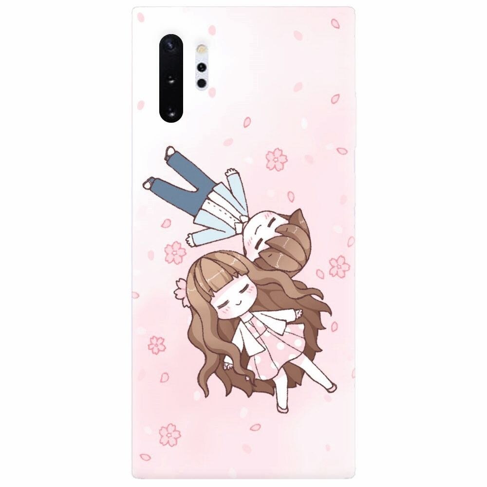 Husa silicon pentru Samsung Galaxy Note 10 Plus, Cute Couple