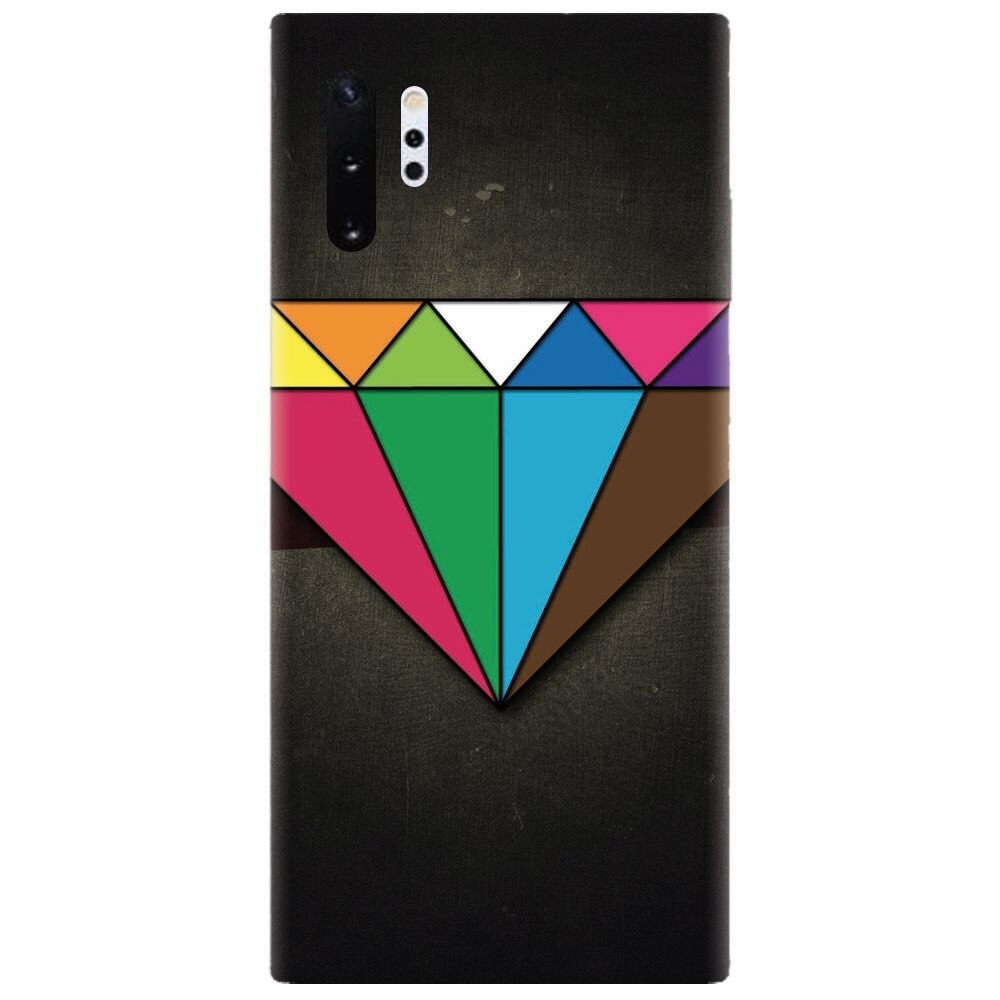 Husa silicon pentru Samsung Galaxy Note 10 Plus, Colorful Diamond