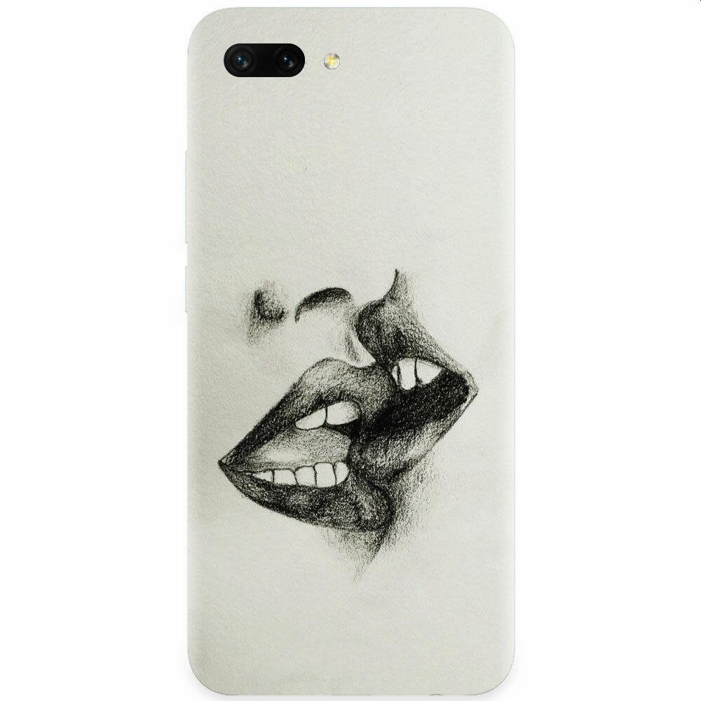 Husa silicon pentru Honor 10, Kiss