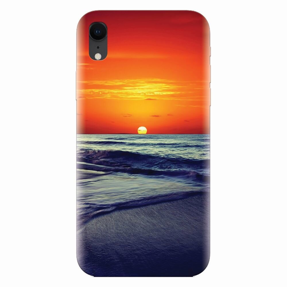 Husa silicon pentru Apple Iphone XR, Ocean Sunset