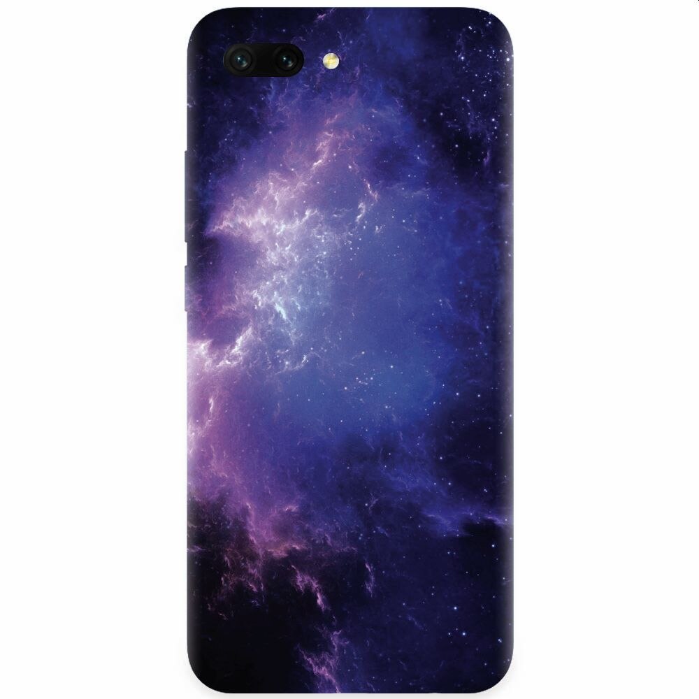 Husa silicon pentru Honor 10, Purple Space Nebula