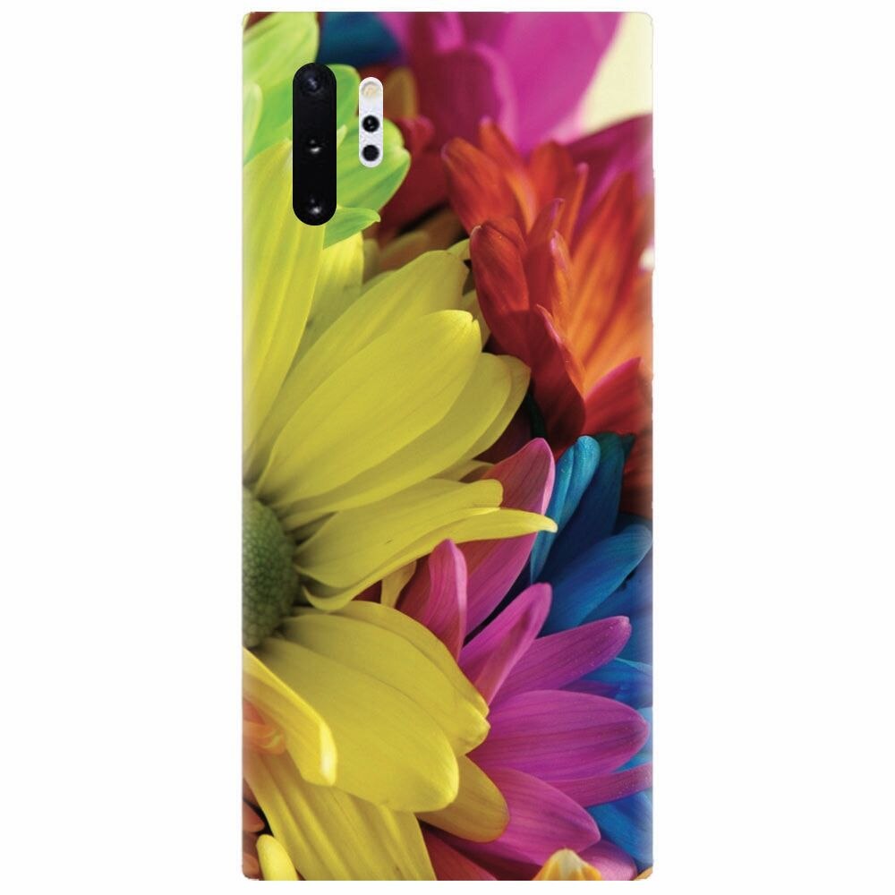 Husa silicon pentru Samsung Galaxy Note 10 Plus, Flower