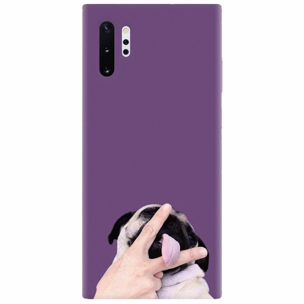 Husa silicon pentru Samsung Galaxy Note 10 Plus, Cute Dog 2