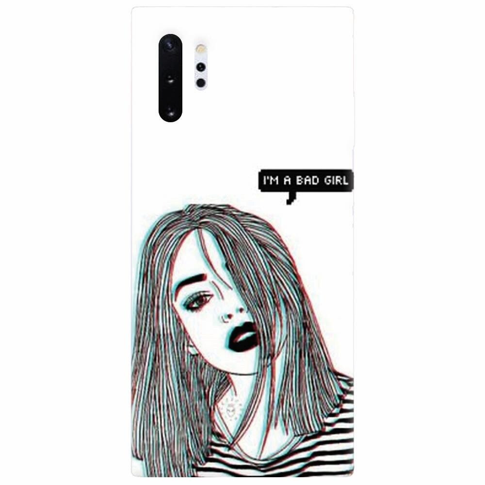 Husa silicon pentru Samsung Galaxy Note 10 Plus, Im A Bad Girl