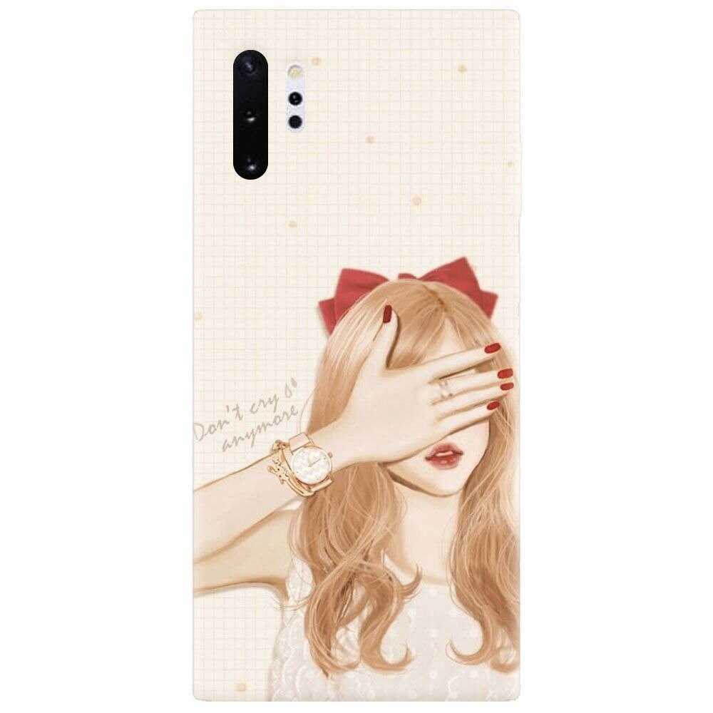 Husa silicon pentru Samsung Galaxy Note 10 Plus, Dont Cry Anymore
