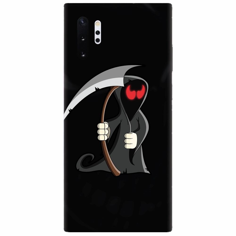 Husa silicon pentru Samsung Galaxy Note 10 Plus, Grim Reaper