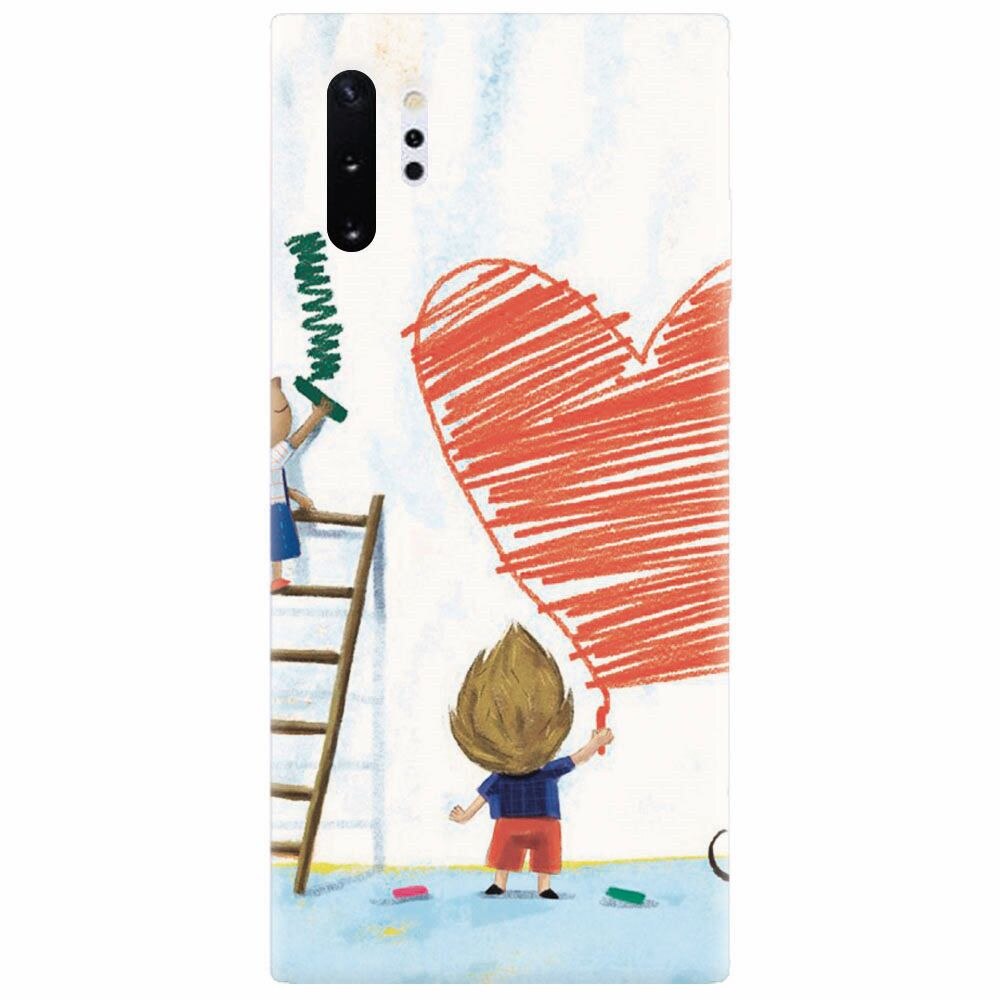 Husa silicon pentru Samsung Galaxy Note 10 Plus, I Love You Creatures