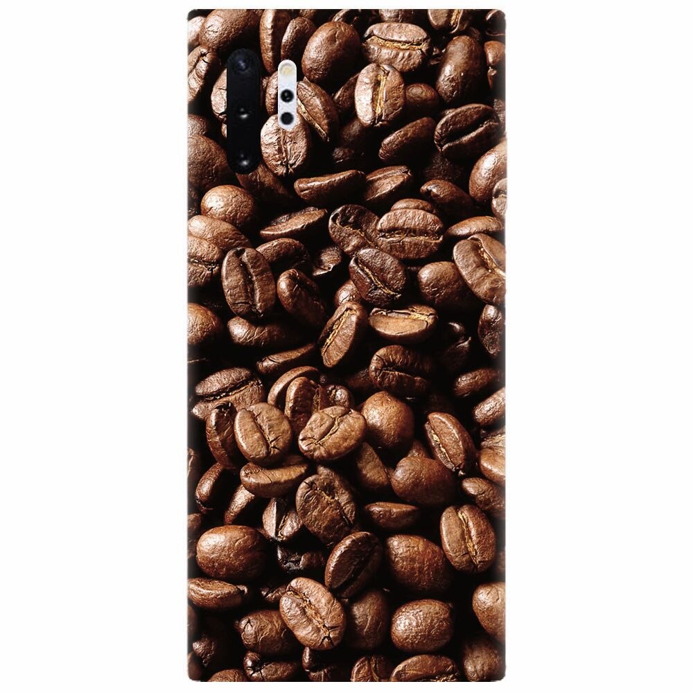 Husa silicon pentru Samsung Galaxy Note 10 Plus, Coffee Beans