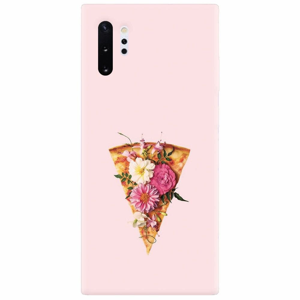 Husa silicon pentru Samsung Galaxy Note 10 Plus, Flower Pizza