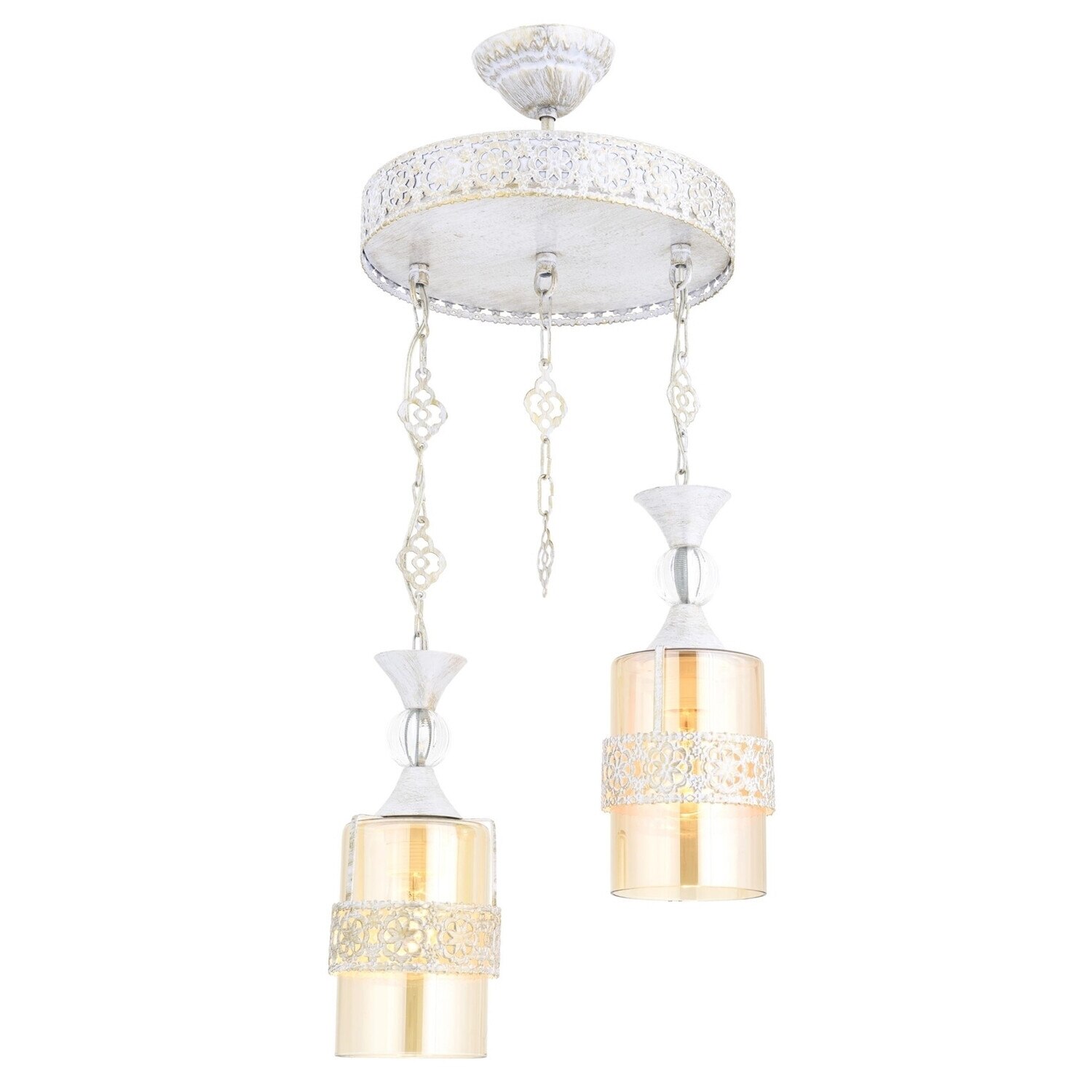 Lustra Avonni AV-4194-2BT, 2x 60 W ,E27, Alb