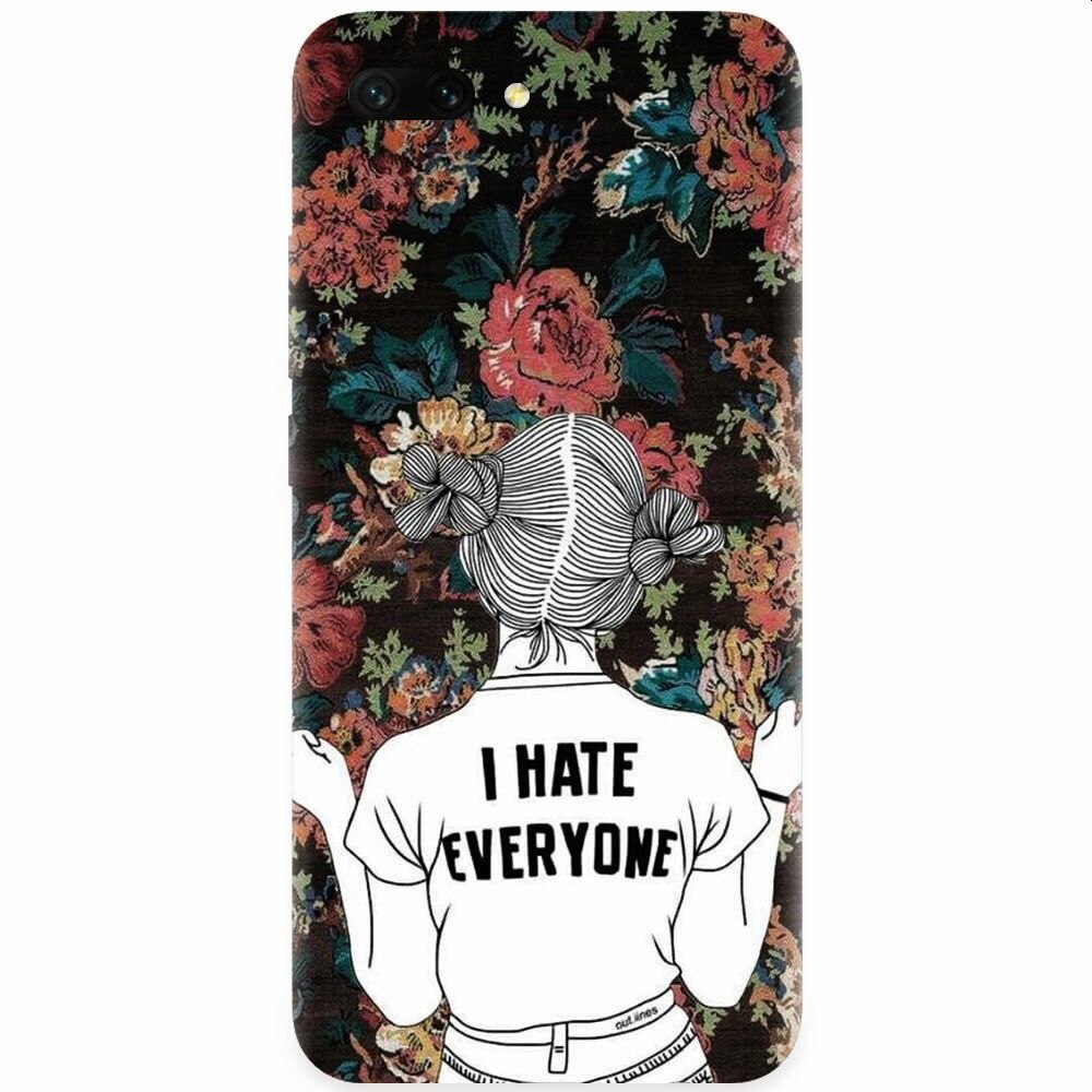 Husa silicon pentru Honor 10, I Hate Everyone
