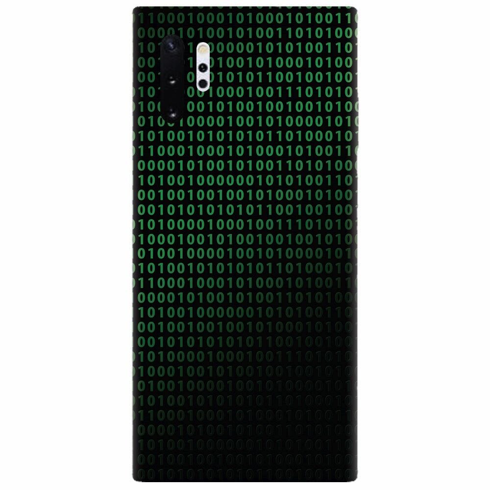 Husa silicon pentru Samsung Galaxy Note 10 Plus, Binary Code