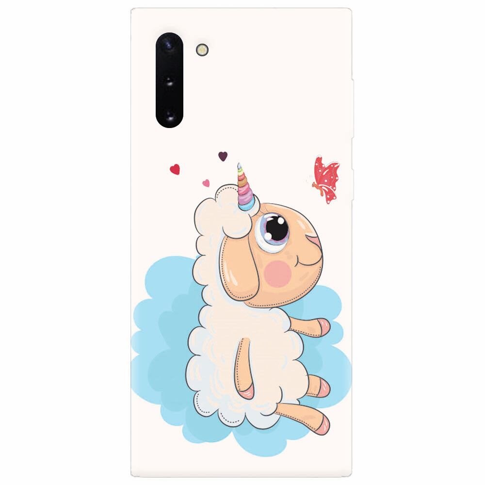 Husa silicon pentru Samsung Galaxy Note 10, Sheep Star
