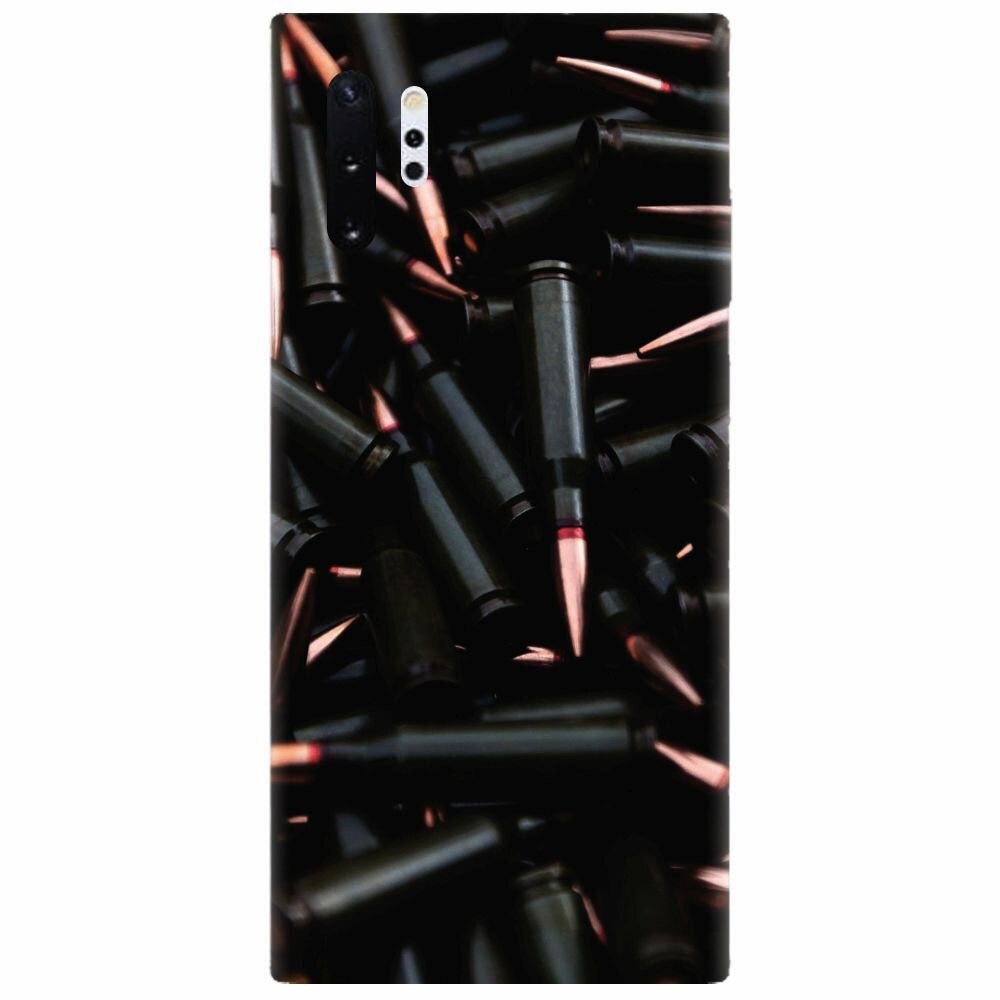 Husa silicon pentru Samsung Galaxy Note 10 Plus, Ammunition Bullets
