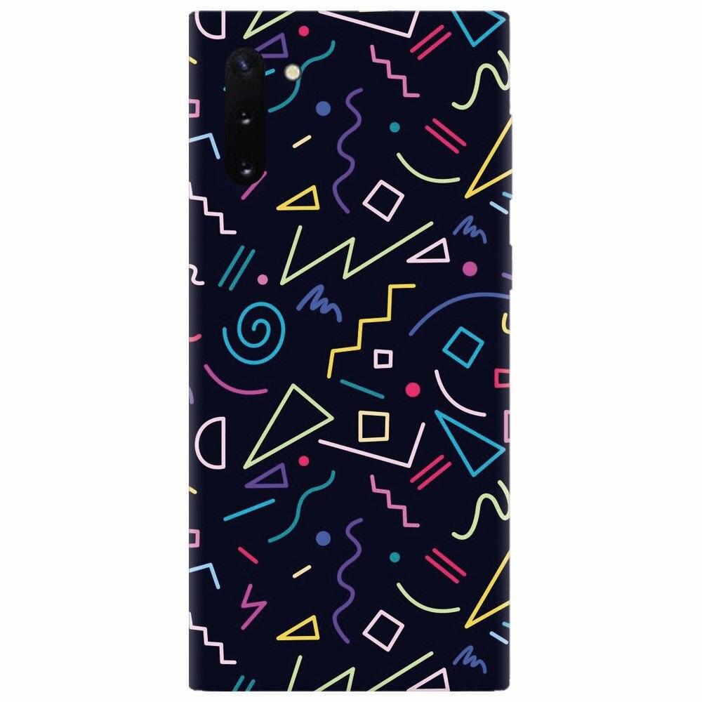 Husa silicon pentru Samsung Galaxy Note 10, Signs