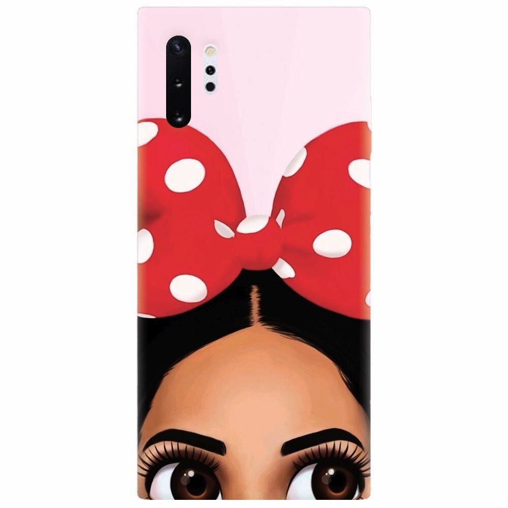 Husa silicon pentru Samsung Galaxy Note 10 Plus, Anime Art Girl