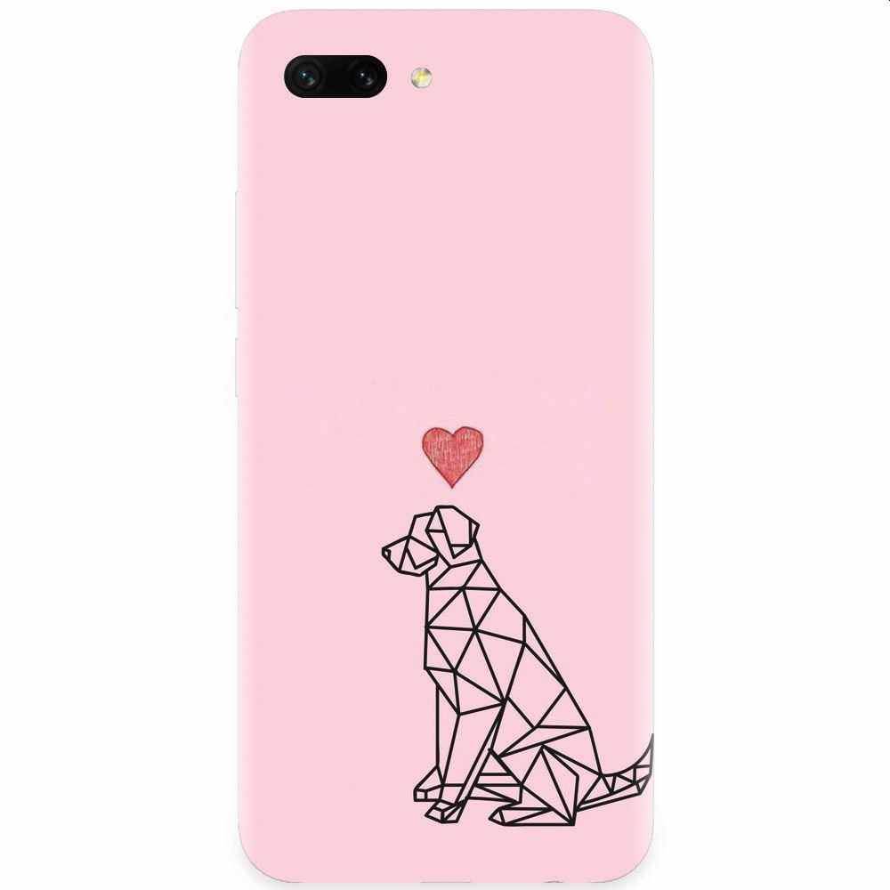 Husa silicon pentru Honor 10, Love Dog