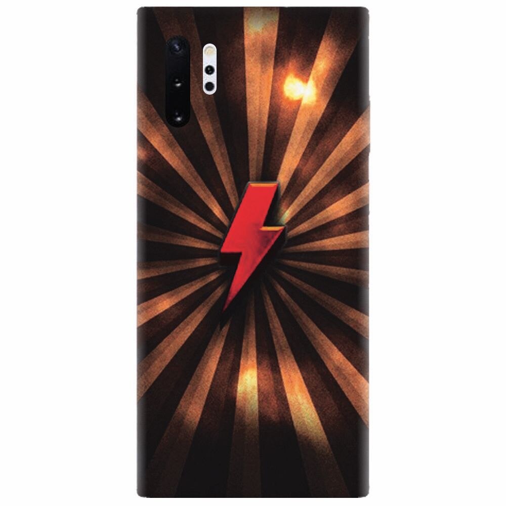 Husa silicon pentru Samsung Galaxy Note 10 Plus, Abstract Supers