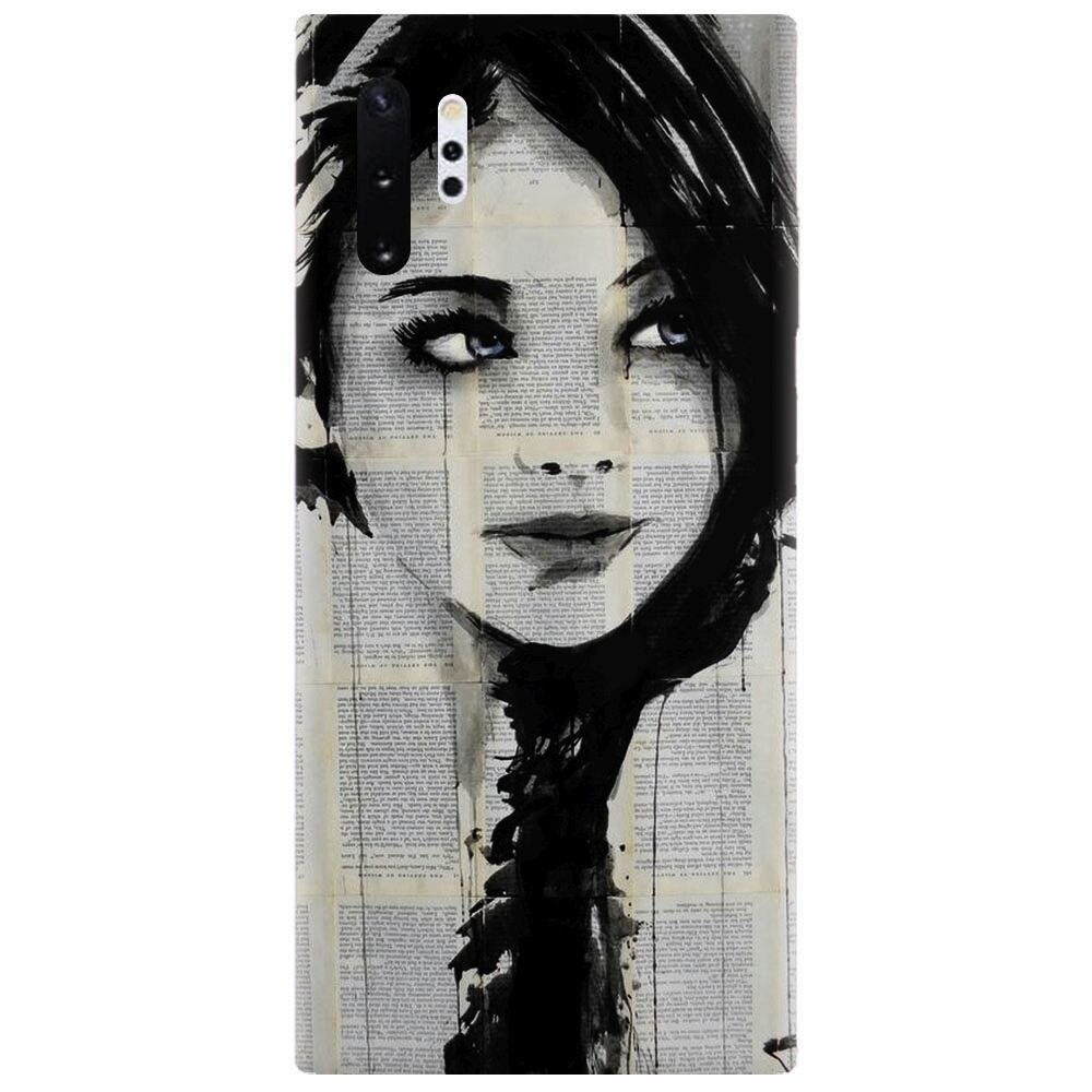 Husa silicon pentru Samsung Galaxy Note 10 Plus, Blue Eyes