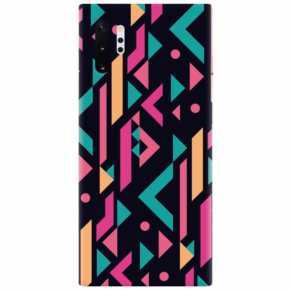 Husa silicon pentru Samsung Galaxy Note 10 Plus, Alien Geometrics