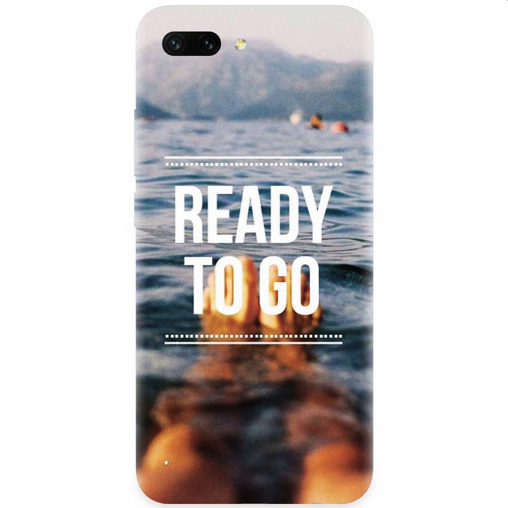 Husa silicon pentru Honor 10, Ready To Go Swimming