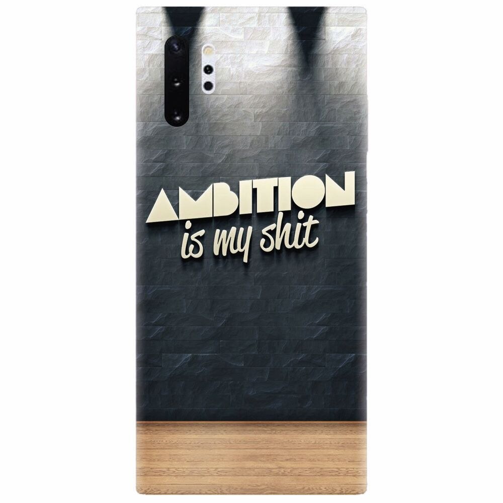 Husa silicon pentru Samsung Galaxy Note 10 Plus, Ambition