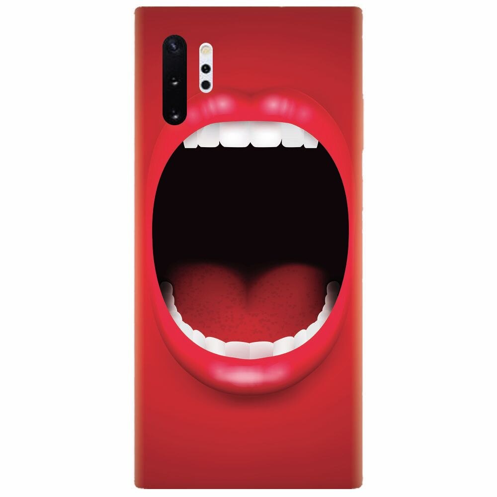 Husa silicon pentru Samsung Galaxy Note 10 Plus, Big Mouth