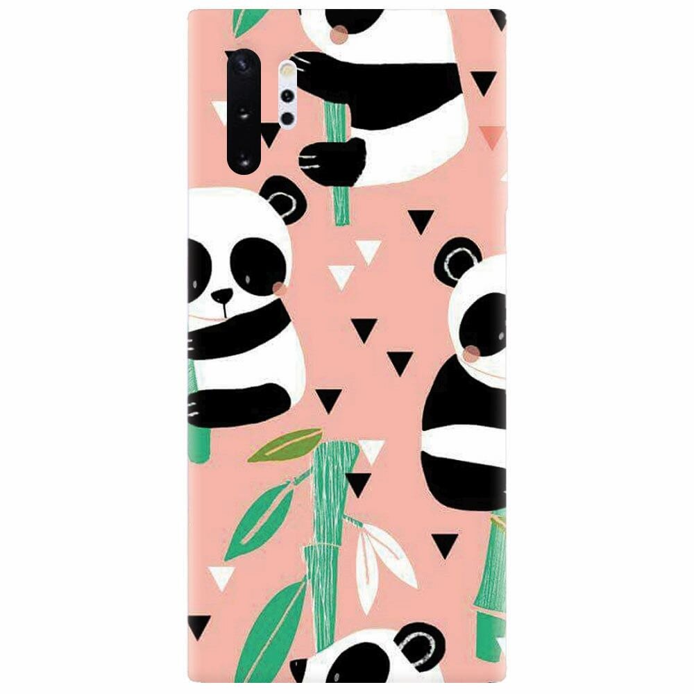 Husa silicon pentru Samsung Galaxy Note 10 Plus, Baby Panda 001