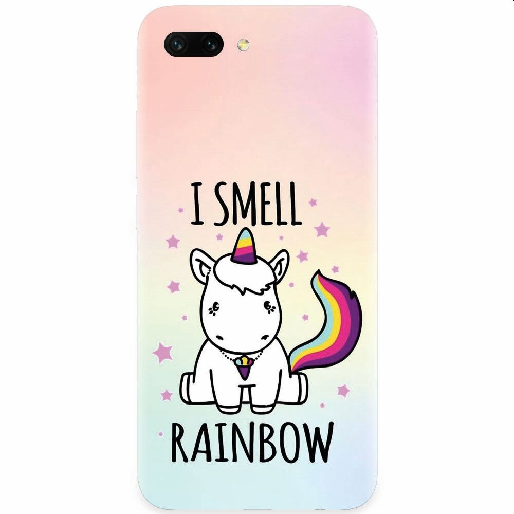 Husa silicon pentru Honor 10, I Smell Rainbow