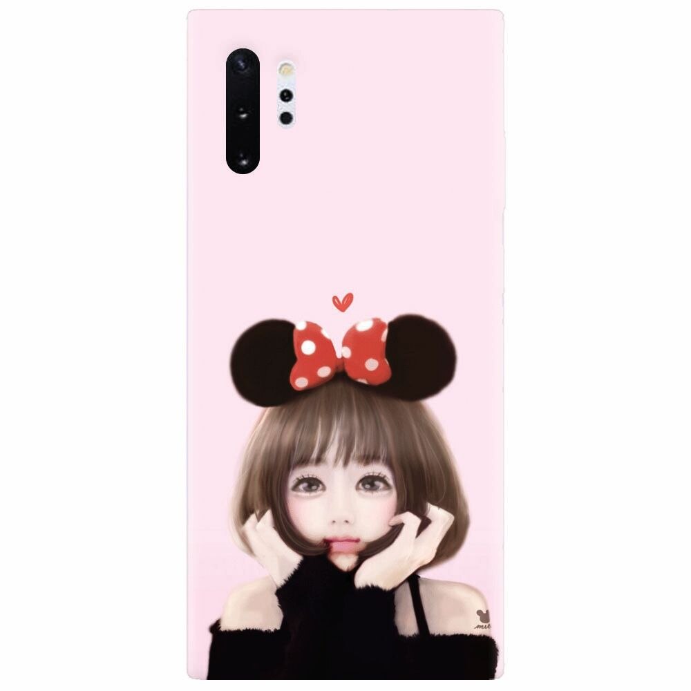 Husa silicon pentru Samsung Galaxy Note 10 Plus, Girly 002