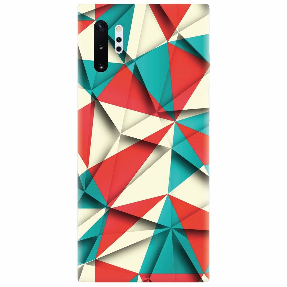 Husa silicon pentru Samsung Galaxy Note 10 Plus, Abstract Vector
