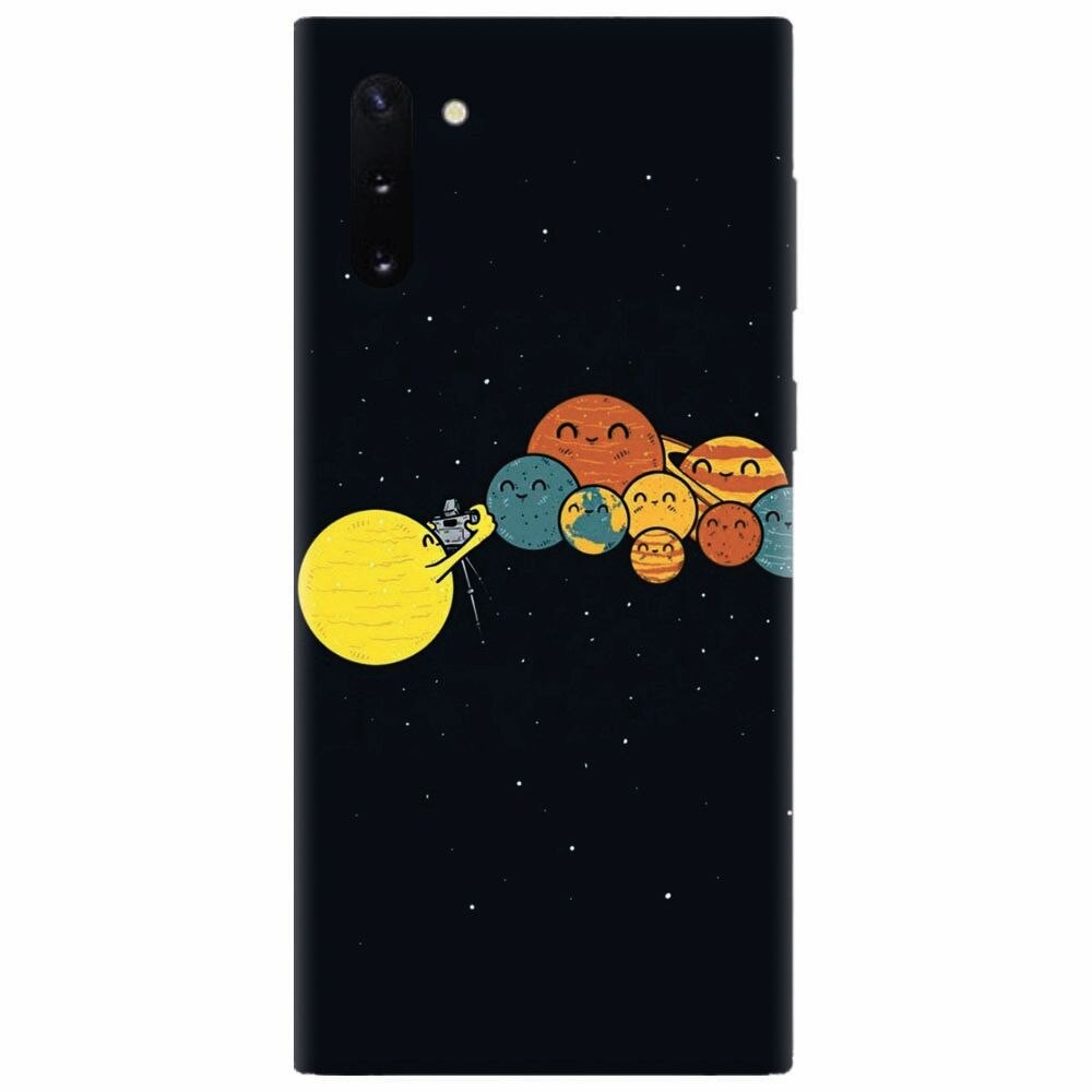 Husa silicon pentru Samsung Galaxy Note 10, Selfie Planet